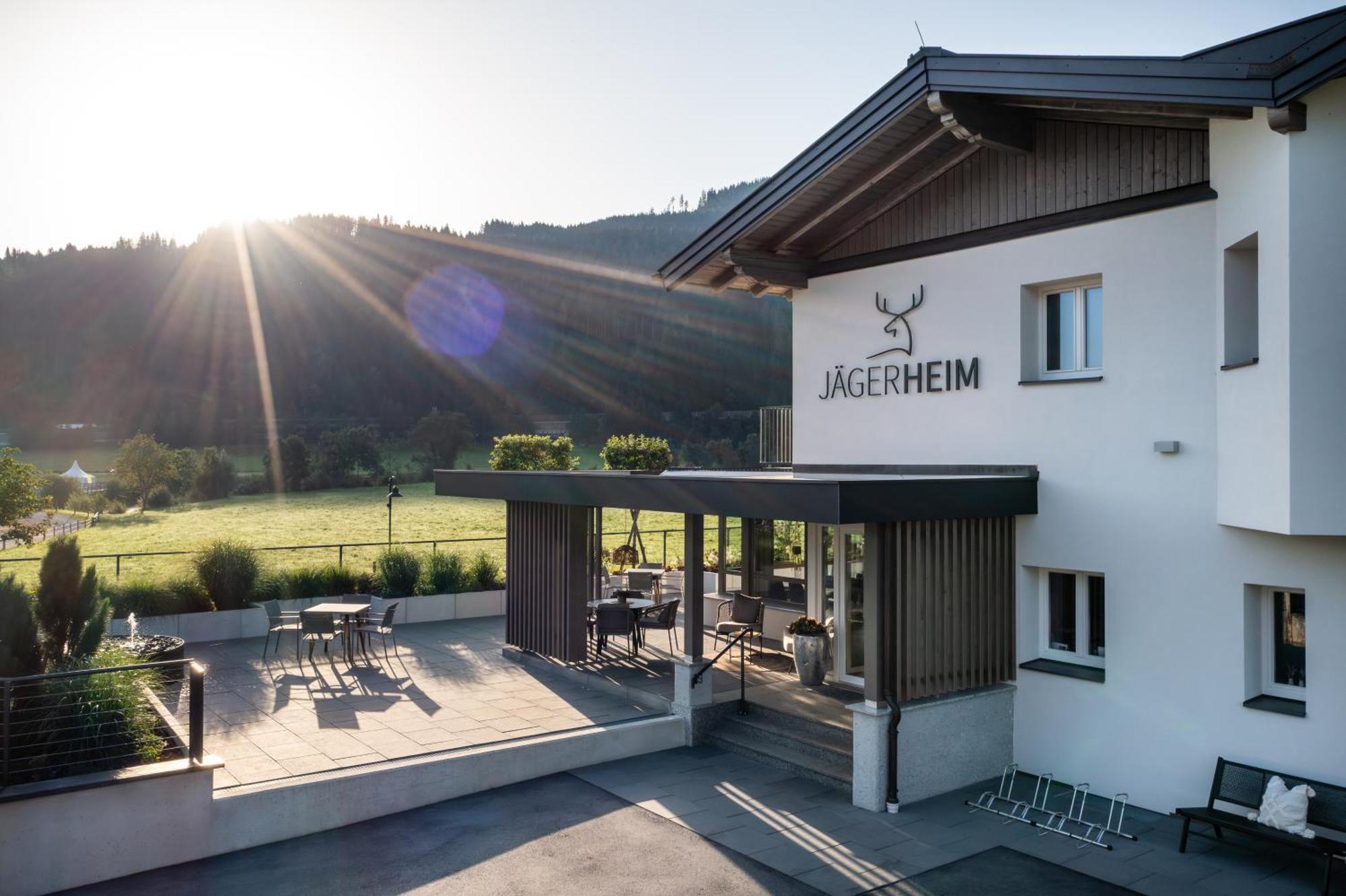 Aparthotel Jaegerheim 플라차우 외부 사진