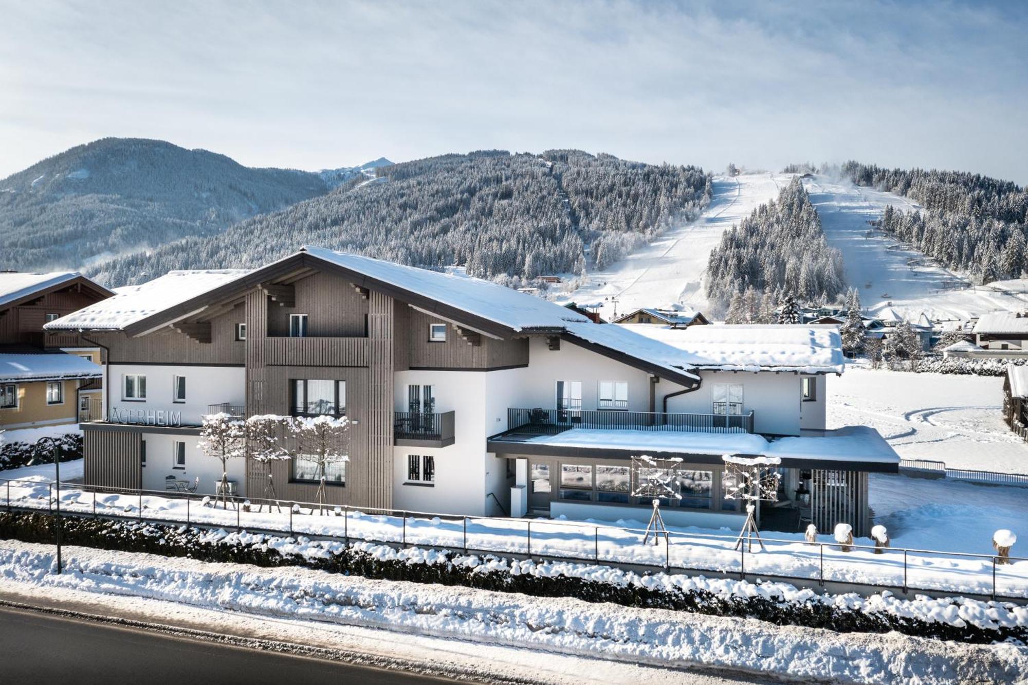 Aparthotel Jaegerheim 플라차우 외부 사진